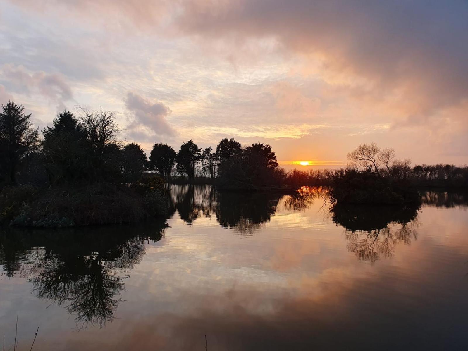 Lakeside Glamping Firecrest St Columb Major Exterior foto